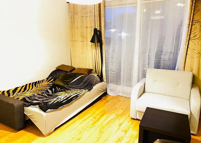 Filmowa Kawalerka Z Uroczym Tarasem I Garażem Podziemnym Apartament Warszawa